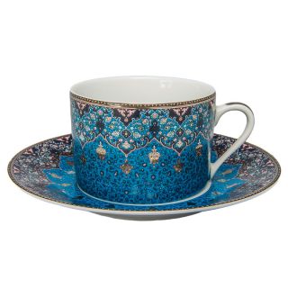 peacock tea saucer price $ 45 00 color dhara blue quantity 1 2 3 4 5 6