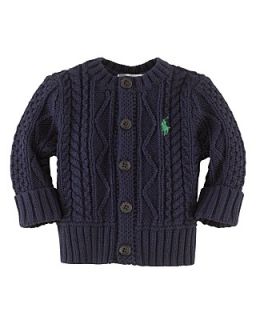 Ralph Lauren Childrenswear Infant Boys Guernsey Cableknit Sweater