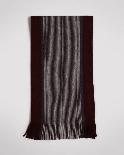 boss black stripe knit scarf reg $ 65 00 sale $ 45 50 sale ends 2 18