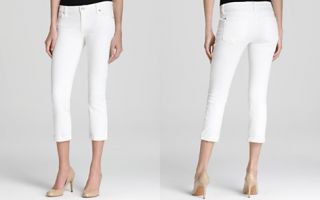 For All Mankind Jeans   Skinny Crop & Roll in Clean White_2