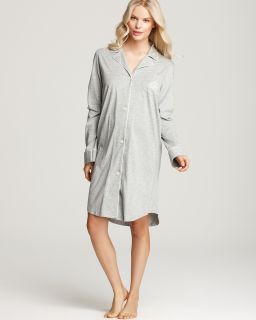 collar sleep shirt price $ 66 00 color grey heather ivory size select