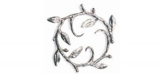 michael aram leaf trivet 7 price $ 59 00 color silver quantity 1 2 3 4