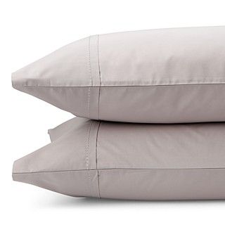 Donna Karan Essentials Lustre Seam Standard/Queen Pillowcases, Pair