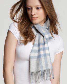 Burberry Giant Check Cashmere Scarf