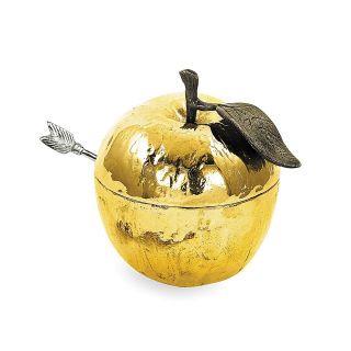 michael aram apple honey pot price $ 79 00 color gold quantity 1 2 3 4