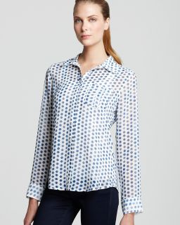 guess top large dot relaxed price $ 79 00 color blue white size select