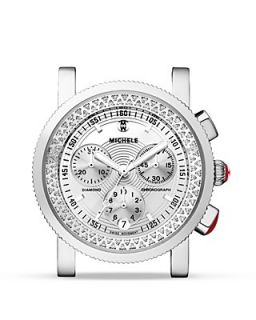 Michele Sport Sail High Shine Diamond Watch, 38mm