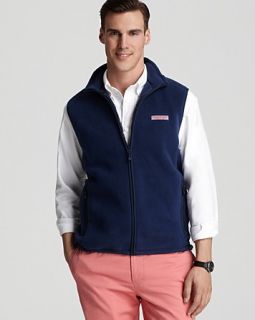 vineyard vines fleece harbor vest price $ 89 50 color midnight size