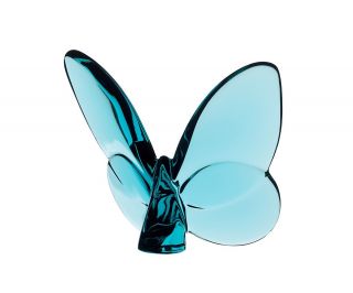 baccarat lucky butterfly turquoise price $ 100 00 color turquoise