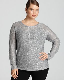 dknyc plus sequin pullover sweater orig $ 109 00 sale $ 70 85 pricing