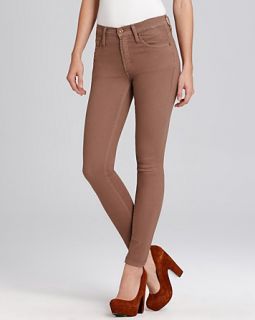 James Jeans   High Class Mid Rise Skinny Jeans in Taupe