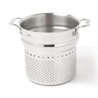 all clad 7 quart pasta strainer price $ 105 00 color stainless