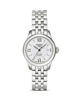 Tissot Le Locle Womens Silver Stainless Steel Automatic Watch, 25mm
