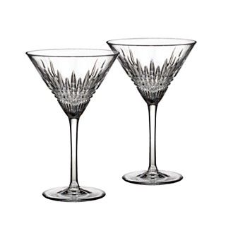 Waterford Lismore Diamond Martini Glass, Set of 2