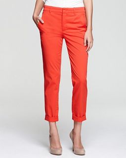 vince trousers boyfriend vintage twill price $ 195 00 color lipstick