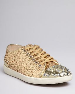 boutique 9 stud toe sneakers katelyn price $ 190 00 color gold glitter