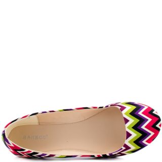 JustFabs Multi Color Phyllis   Green for 49.99