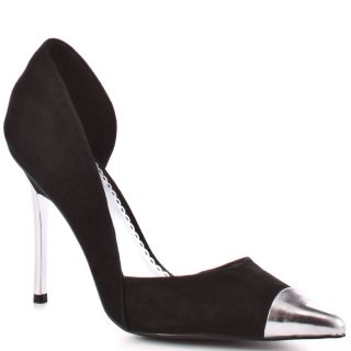 Teygan   Black and Silver, Bebe, $89.99