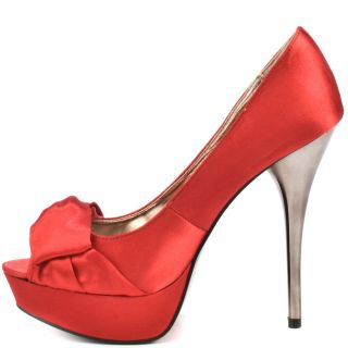Knot Me   Red Satin, Luichiny, $85.49