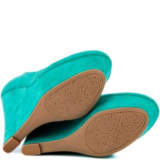 Green Genevieve   Sea Green Suede for 64.99
