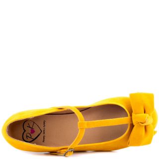 Penny Loves Kennys Yellow Falken   Yellow Microsuede for 59.99