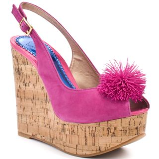 Fuchsia Peep Toe Pumps   Fuchsia Open Toe Pumps