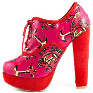 Iron Fists Multi Color Love Me Now Lace Up Plat   Pink for 49.99