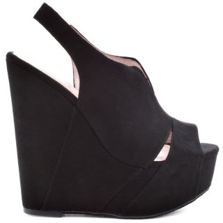 Chinese Laundrys Black Touch Down   Black Micro Suede for 89.99