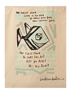 Label Lab Doodle print tote bag   