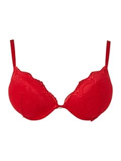 Ultimo The one lace plunge bra Red   