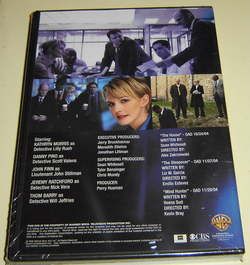 COLD CASE DVD Kathryn Morris ~ 8 JOHNNY CASH SONGS, 3 episodes, Season