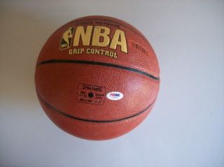 Karl Malone Signed Basketball PSA DNA J09571