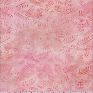 Kaufman Artisan Batik Elemental Botanicals Blush 1 Yard