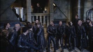 SGU Stargate Universe Lucian Alliance Leather Top Vest and Pants