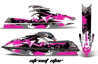 AMR Racing Jet Ski Graphic Decal Kit Kawasaki Standup jetski 750 92 98