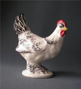 Vintage Brad Keeler Chicken or Rooster Figurine ~ California Pottery