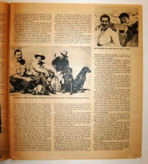 Hemingway Letters from American Weekly May 12 1963 Keely Smith