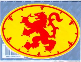 Royal Scotland Standard Flag Scottish Decal Car Sticker