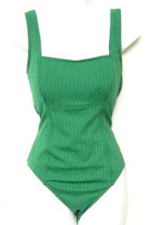 Catalina Kelly Green Bathing Suit XL 16 18 Padded Bra Perfect