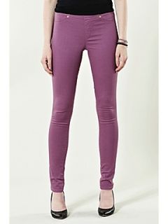 Warehouse Coloured jeggings Plum   