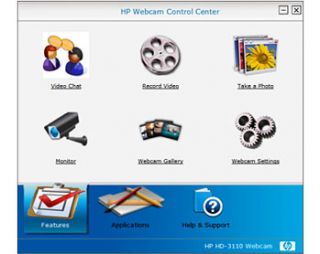 HP Webcam Control Center