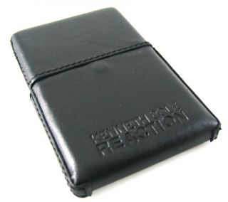 Kenneth Cole Reaction Black Leather Business Card Case