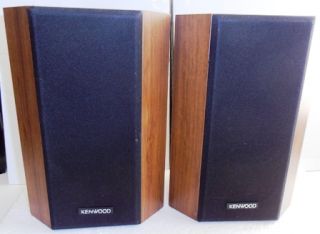 Vintage Kenwood LSK06S LSK 06S 4 40W Bookshelf Speakers