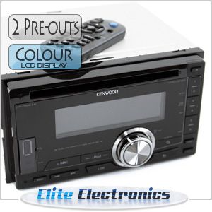 Kenwood DPX U6120 Double DIN CD Car Stereo iPod Player