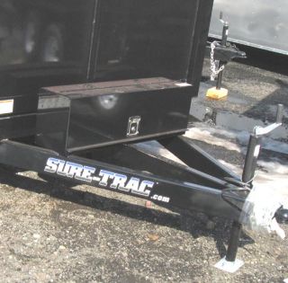 New 2012 Sure Trac 6x10 10K Deckover Dump Trailer