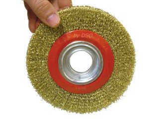 inch 150mm Fine Wire Brush Wheel for Bench Grinder