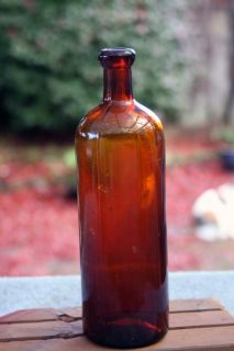 Abilena Natural Cathartic Water Brown Antique Bottle