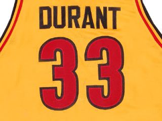 Kevin Durant Oak Hill High School Yellow Jersey New Any Size MZM