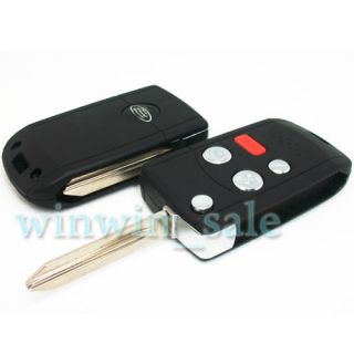 Folding Flip BLANK REMOTE KEY FOB CASE SHELL for FORD Expedition Focus