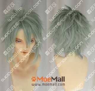 Guilty Crown Kenji Kido Green Gradient Styled Cosplay Party Wig